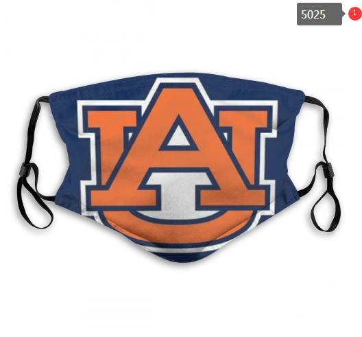 NCAA Auburn Tigers #1 Dust mask with filter->ncaa dust mask->Sports Accessory